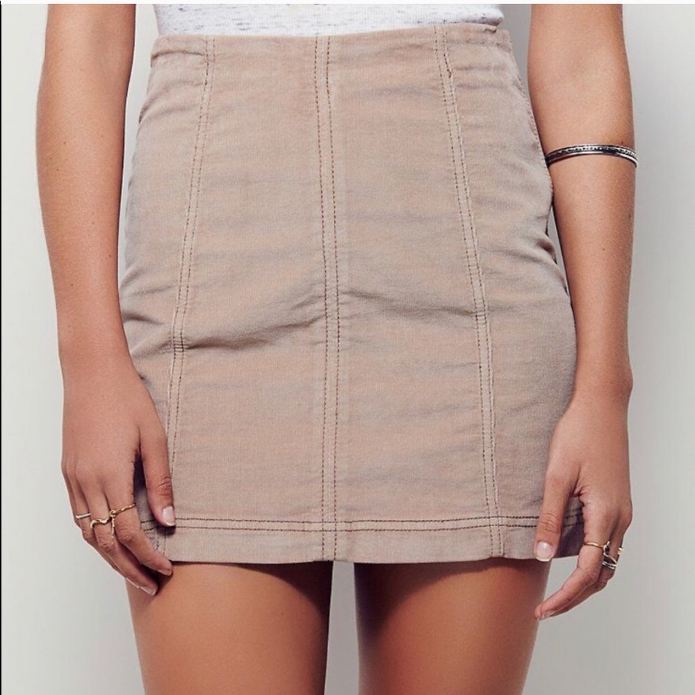 Free People Modern Femme Mini in Mushroom